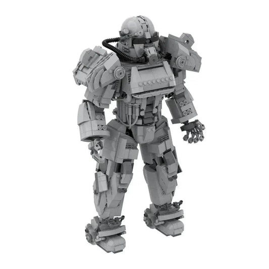 MOC MOC T-60 Powered Combat Infantry Armor Model Building Blocks Building Bricks MOC - ToylandEU™