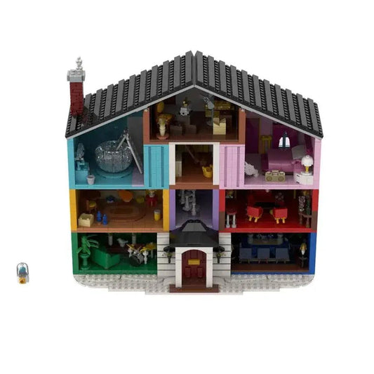 MOC MOC Taylor Lover's House Model Building Blocks Gift Set Building Bricks MOC - ToylandEU™