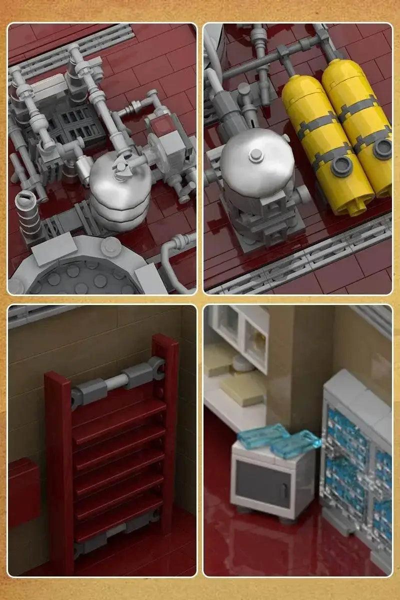 MOC MOC The Superlab Model Building Blocks Breaking Bad Gift Building Bricks MOC - ToylandEU™