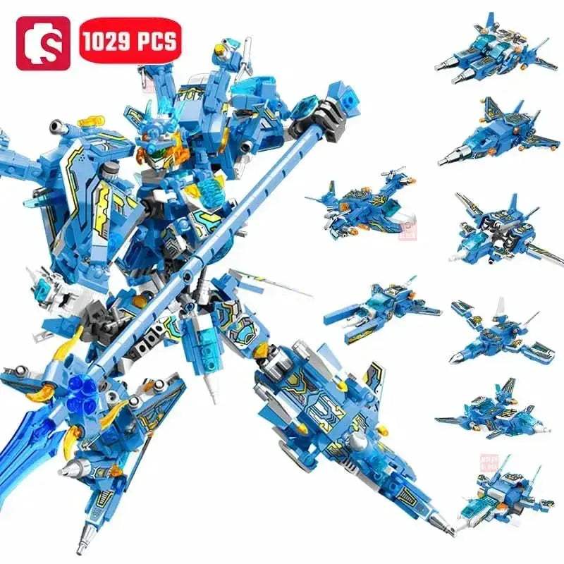 MOC MOC Transforming Mech Robot Building Blocks Kit Lego Compatible - ToylandEU