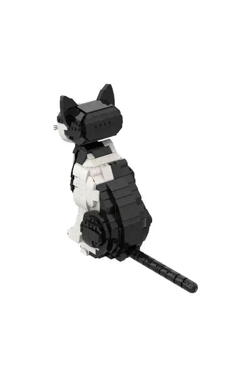 MOC MOC Tuxedo Cat Model Building Blocks Cute Pet Gift Set Building Bricks MOC - ToylandEU™