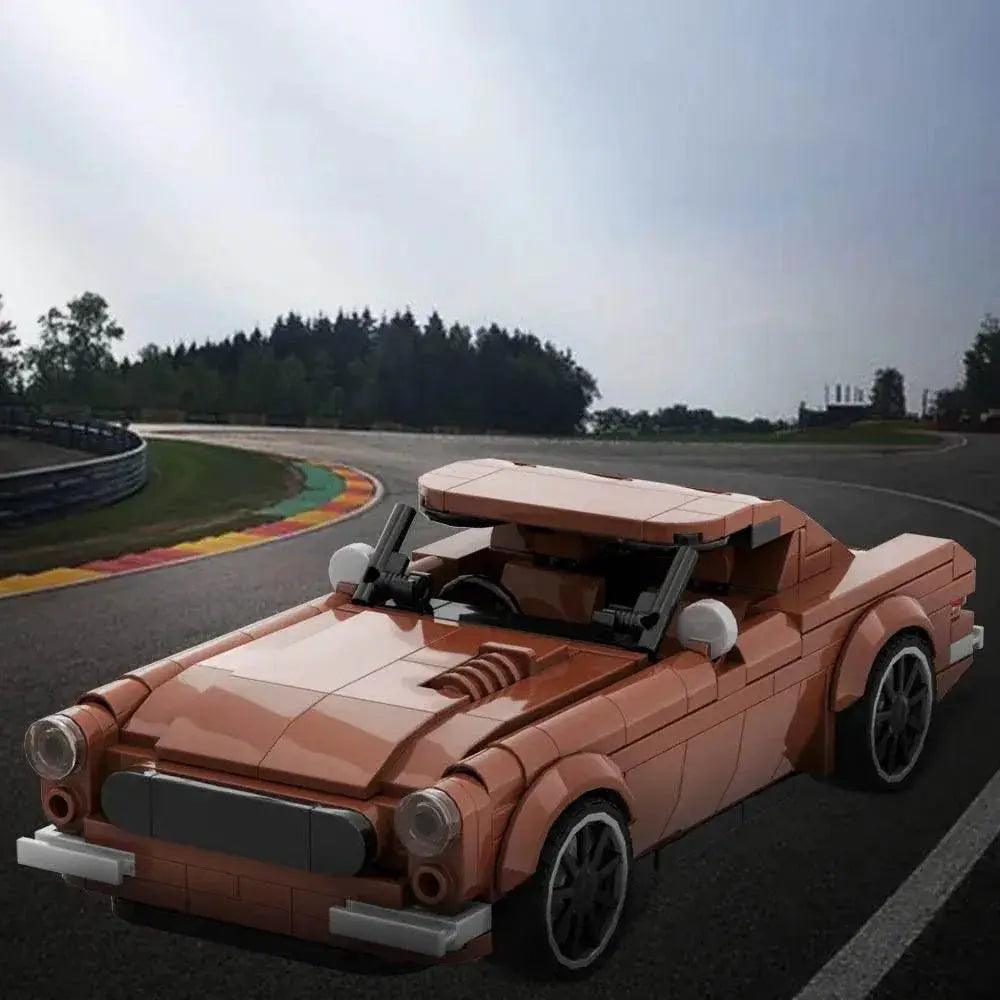 MOC MOC Volvo P1800 Sports Car Model Building Blocks Educational Gift Building Bricks MOC - ToylandEU™