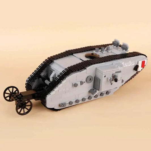 MOC MOC WW2 British Main Battle Tank Building Blocks Kit Bricks Toys Building Bricks MOC - ToylandEU™