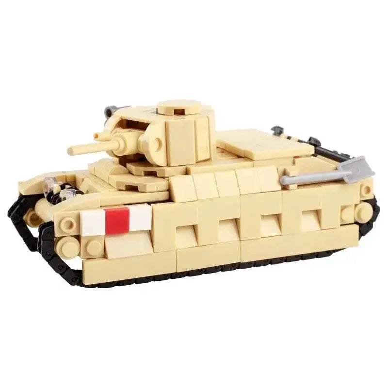 MOC WW2 British Main Battle Tank Building Blocks Kit Bricks Toys Building Bricks MOC - ToylandEU