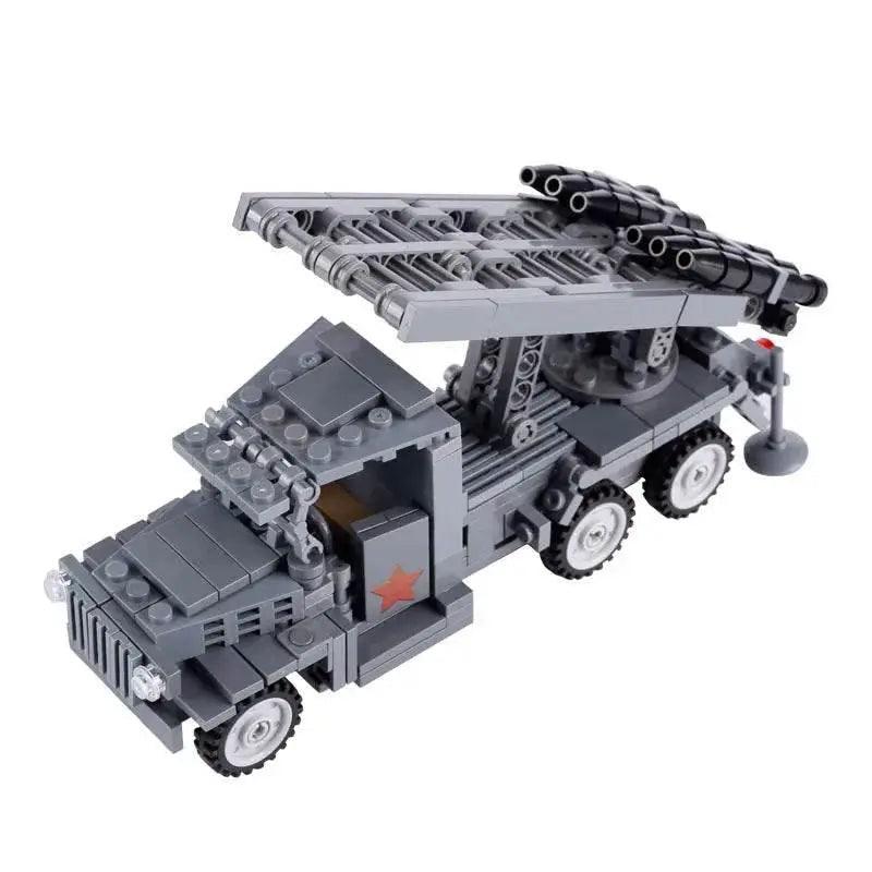 MOC MOC WW2 Military Soviet T34 Tank Model Building Blocks Gift Building Bricks MOC - ToylandEU™