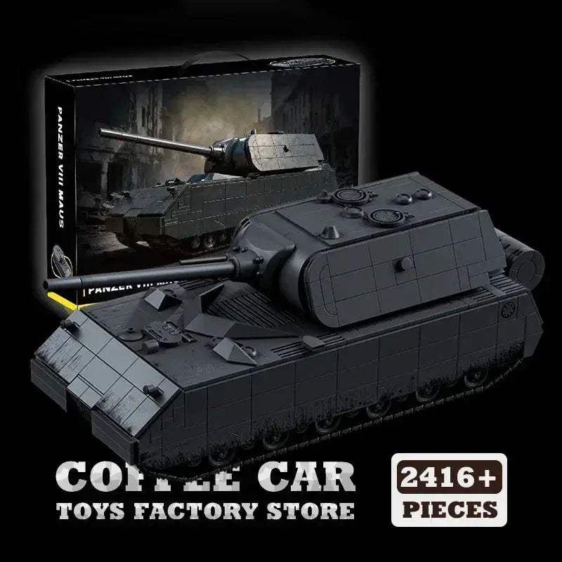 MOC MOC Military Tank Building Blocks Set Lego Compatible Realistic - ToylandEU
