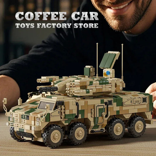 MOC Military Tank Lego Compatible Building Blocks Set 2558 Pieces - ToylandEU