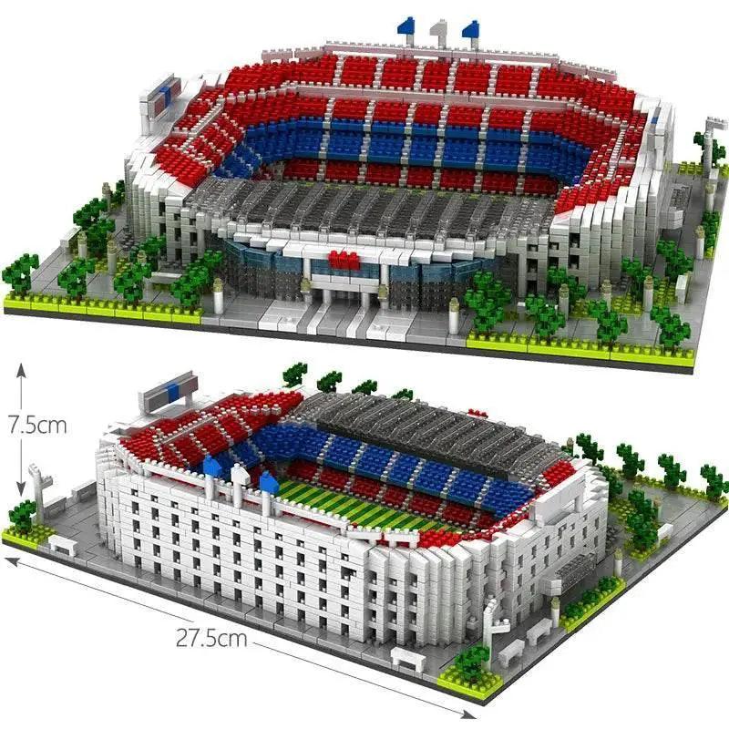 MOC Mini Famous Architecture Football Field Building Blocks Toys - ToylandEU™