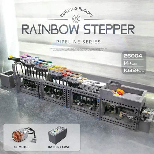 Mould King 26004 Motorized Rainbow Stepper CE Certified - ToylandEU™