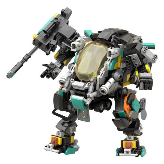 MOC Mr.Double Robot Model Building Blocks Assembly Building Bricks MOC - ToylandEU