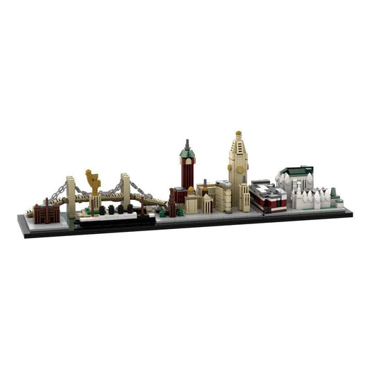 MOC New York Skyline Model Building Blocks Gift Set - ToylandEU