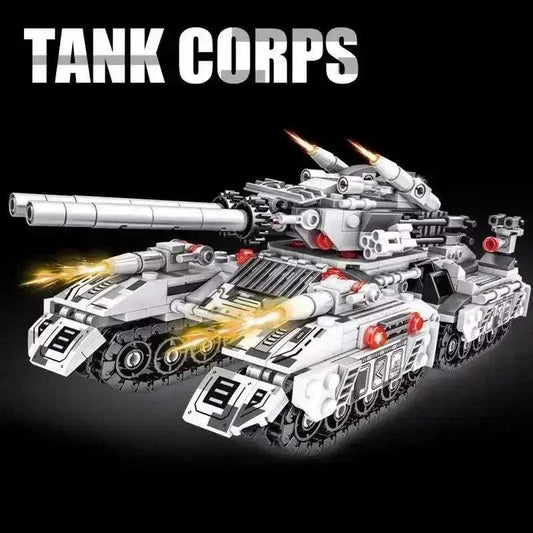 Premium Building Blocks 8in1 WW2 Tank Kit Toyland EU - ToylandEU™