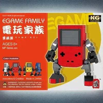 Premium Building Blocks Mech Robot Kit Inspired By Game Boy For Kids - ToylandEU