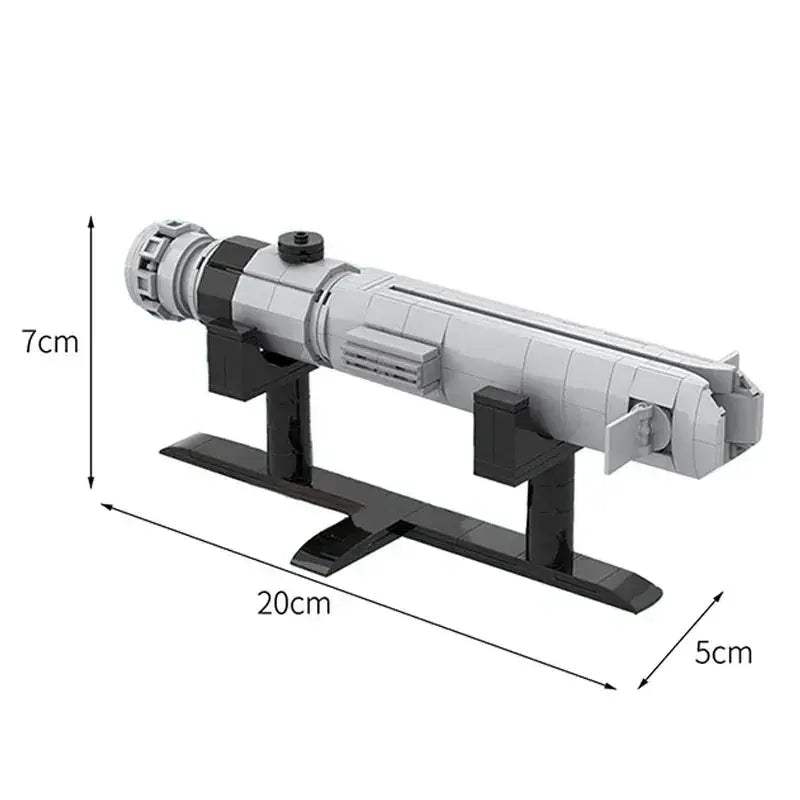 Premium Lego Compatible Lightsaber Hilt Building Blocks Set For 12 Plus Fans - ToylandEU