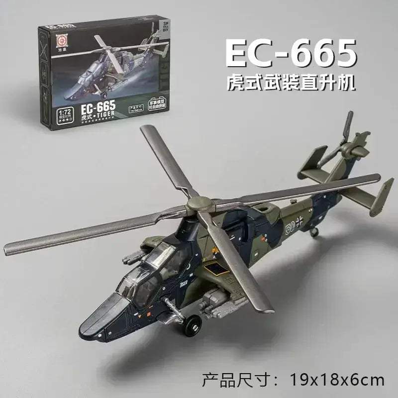 Premium Military Building Blocks Helicopter Model One Seventy Two Scale Lego Compatible Gift For Boys - ToylandEU