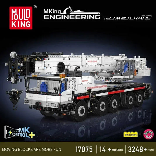 MOC RC Remote Control Crane Building Blocks For Adults - ToylandEU