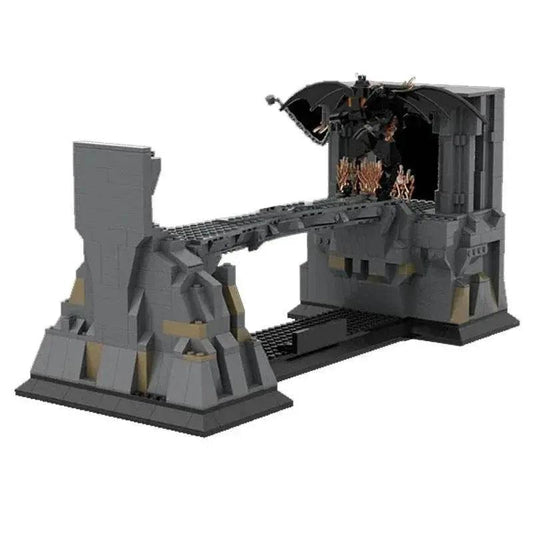 MOC Rings Movie Series Khazad-Dum Bridge Building Block Set Building Bricks MOC - ToylandEU™