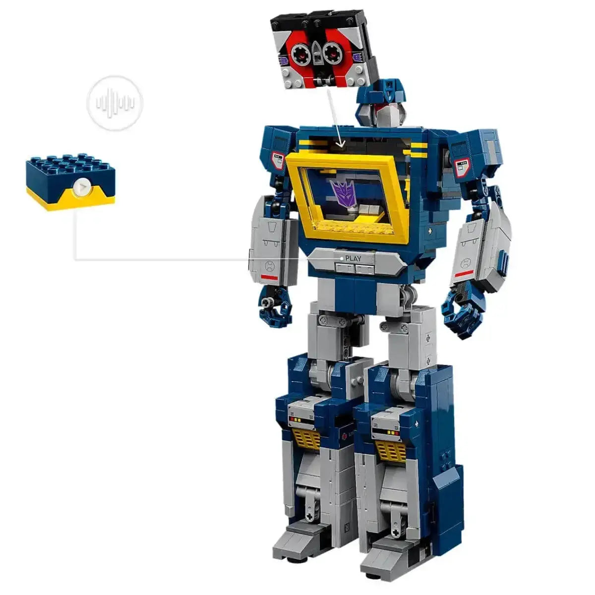 Robot Soundwave Building Blocks Set For Kids Educational Gift - ToylandEU