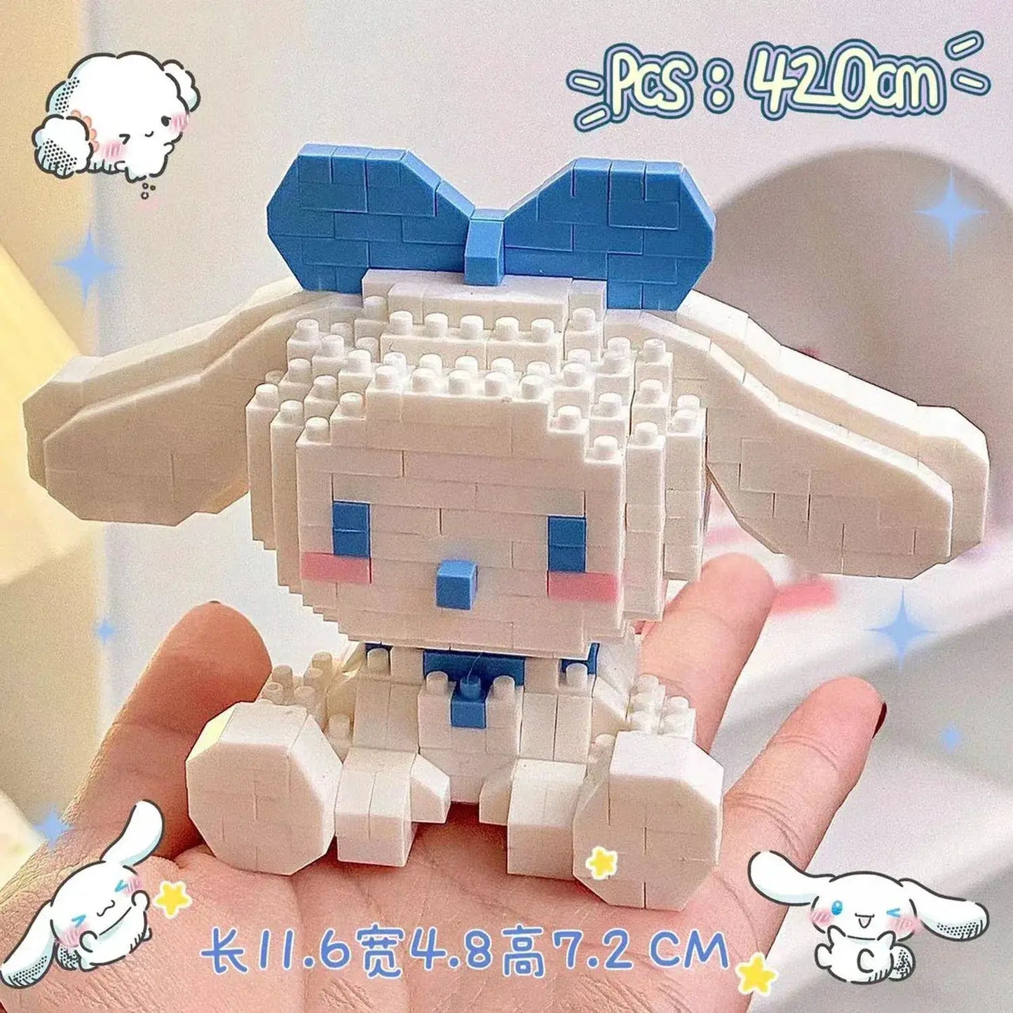 MOC Sanrio Hello Kitty Building Blocks Lego Compatible Set - ToylandEU