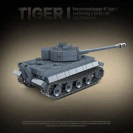 MOC Tiger I Tank Building Blocks Compatible With Lego Sets - ToylandEU™