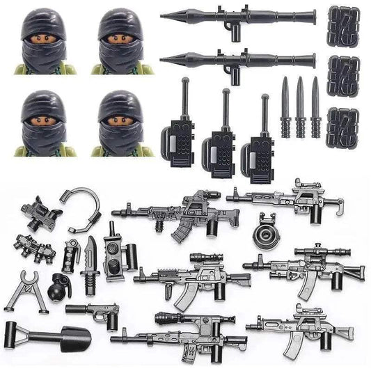 Ultimate Military Mission Building Blocks Set with Action Figures - ToylandEU