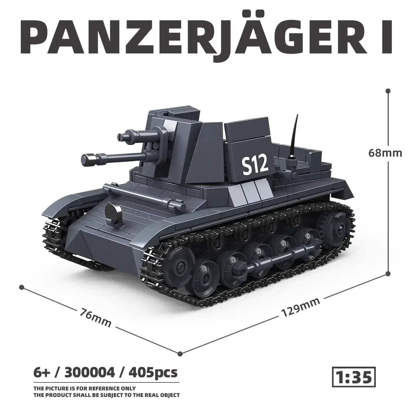 World War II Tank Model Toy Building Blocks Compatible Lego - ToylandEU