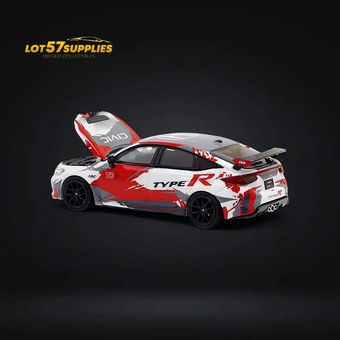 MOTORHELIX Honda Civic Type R FL5 TRC Livery 1:64 - ToylandEU