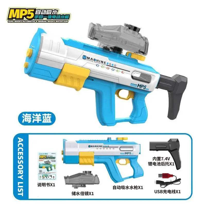 MP5 Shark Water Gun Toys Full Automatic Electric Water Guns - ToylandEU