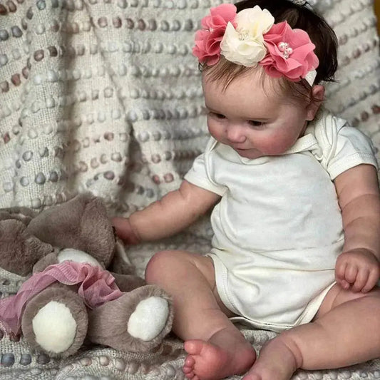 Maddie the Lifelike Reborn Doll: Hand-Painted Vinyl, Realistic 3D Skin - Perfect Gift for All Ages - ToylandEU
