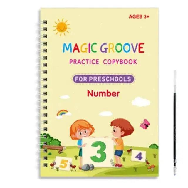 Magic Copybook Montessori Reusable Drawing Toy For Kids Pen Control Training And Educational Sticker - ToylandEU™