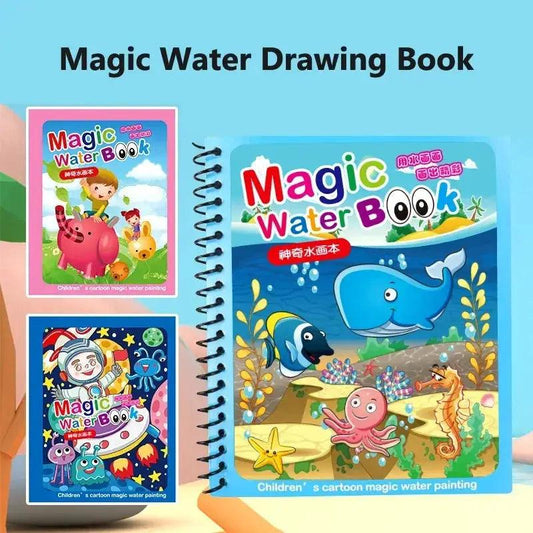 Magic Water Drawing Book For Toddlers Montessori Toy - ToylandEU™