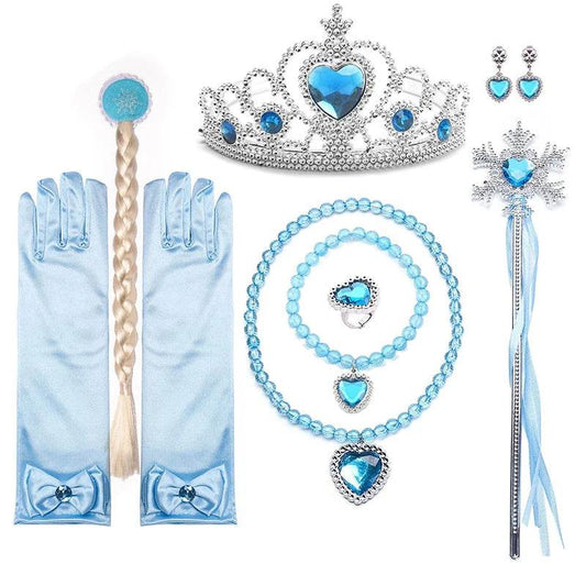 Magical Disney Princess Dress For Girls With Appliques - ToylandEU