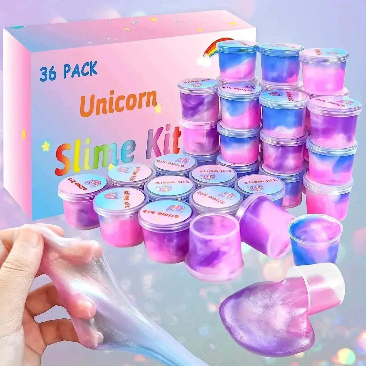 Magical Unicorn Rainbow Slime Squishy Toy Non-Sticky - ToylandEU