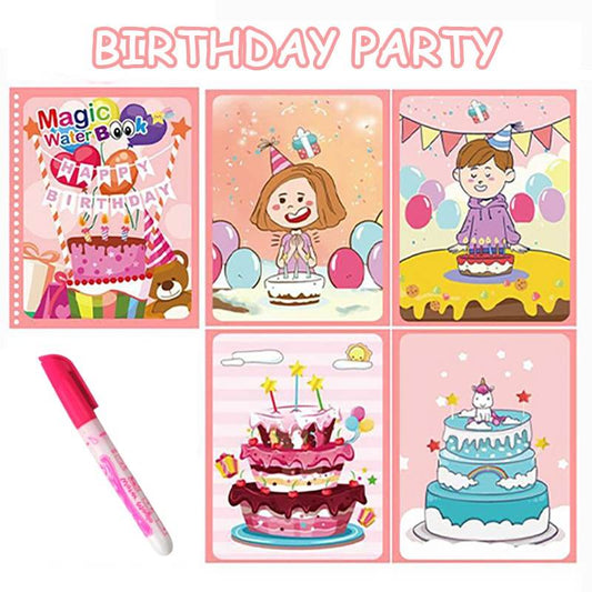 Magical Water Drawing Book for Sensory Play and Learning Fun - ToylandEU