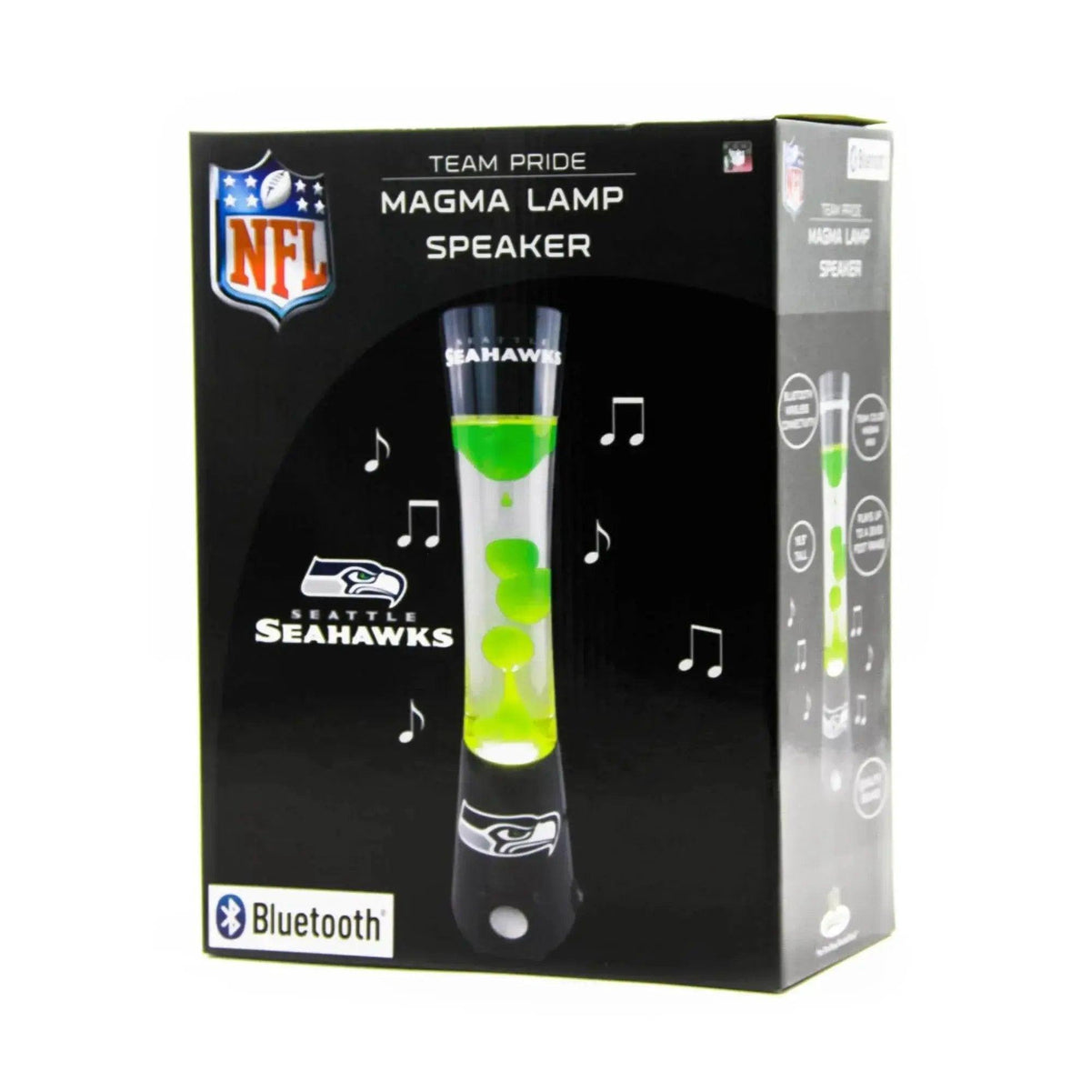Seattle Seahawks Magma Lamp Bluetooth Speaker With LED Glow - ToylandEU™