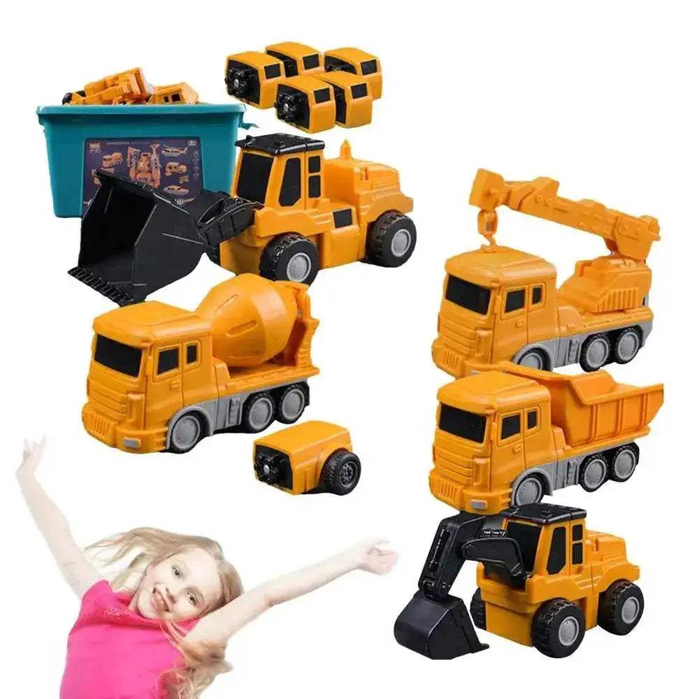 Magnetic Adaptable Robot Car Toy - Engineering Adventure for Kids - ToylandEU