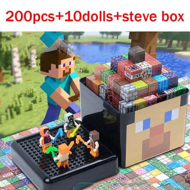Magnetic Building Blocks Storage Box For STEM Learning - ToylandEU™