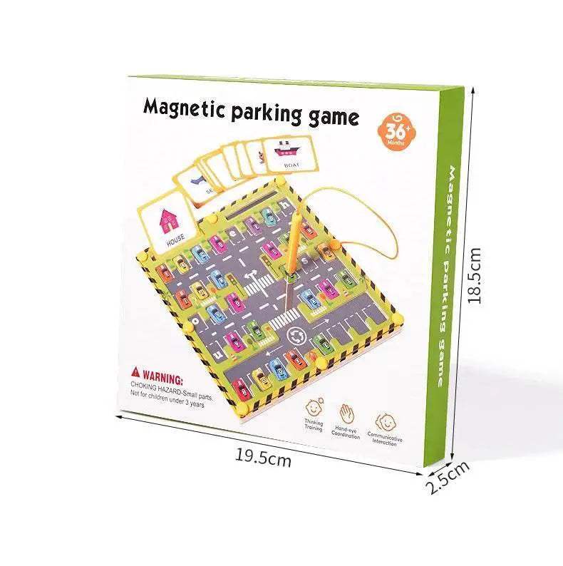 Magnetic Car Alphabet Maze Montessori Toys ABC Cognition Early Education Toys Preschool Word Learning Fine Motor Toys for Kids - ToylandEU