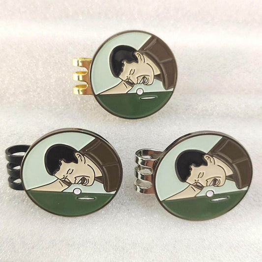 Magnetic Golf Hat Clip with Stylish Removable Ball Marker Accessory - ToylandEU