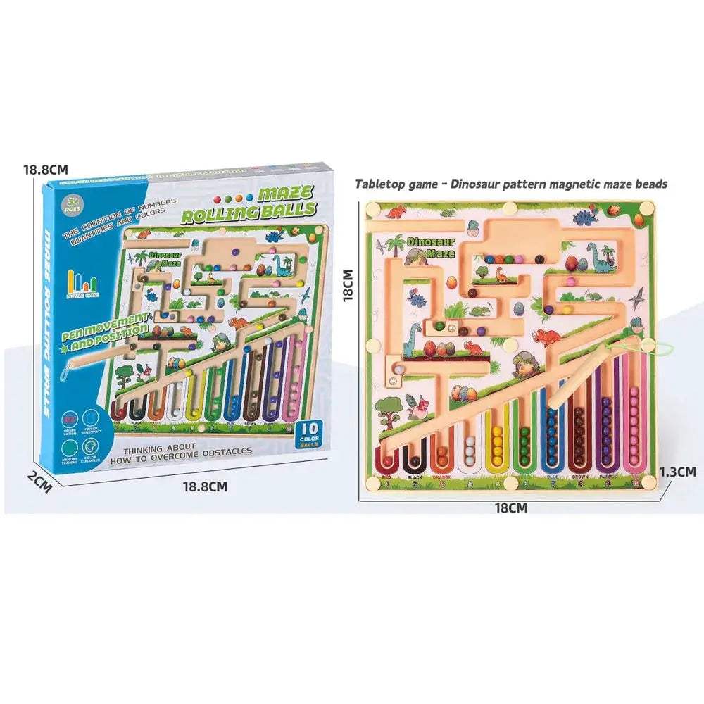 Magnetic Maze Puzzle Toy Enhances Logic And Cognitive Development - ToylandEU