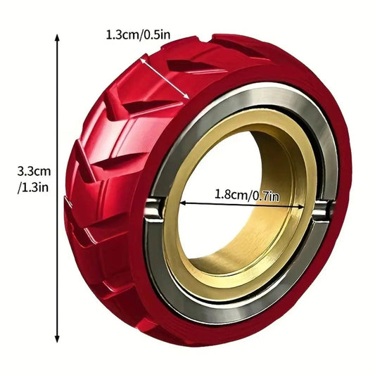 Magnetic Stainless Steel Fidget Toys Ring Slider - ToylandEU™