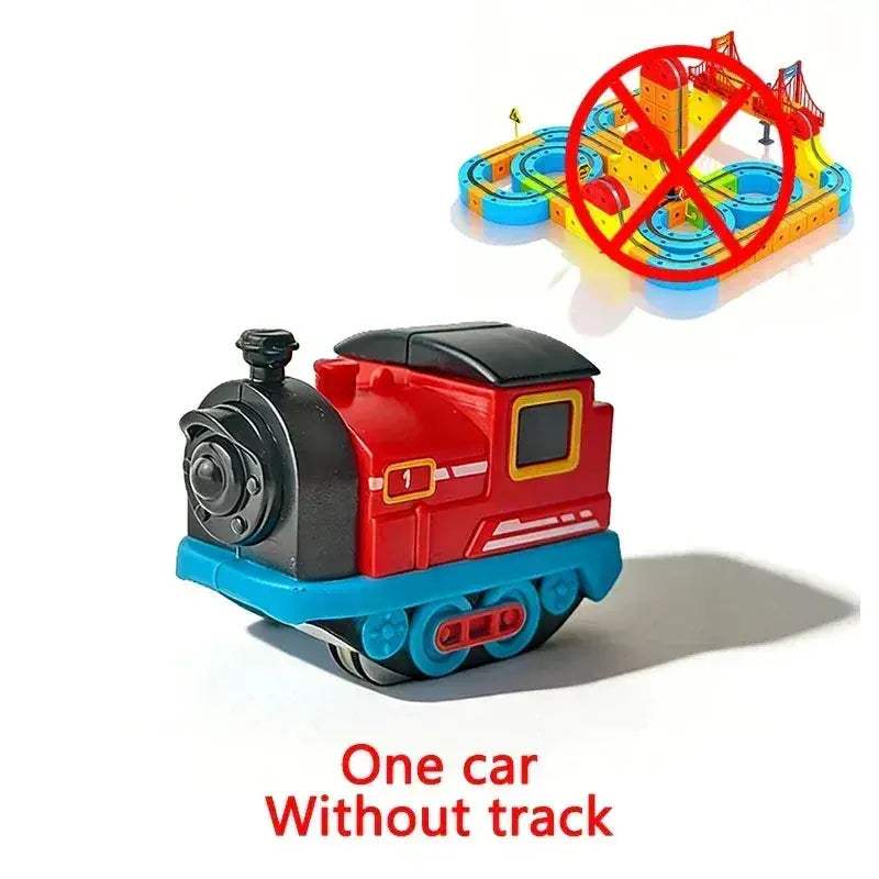 Magnetic Train Set For Kids Educational STEM Building Toy - ToylandEU