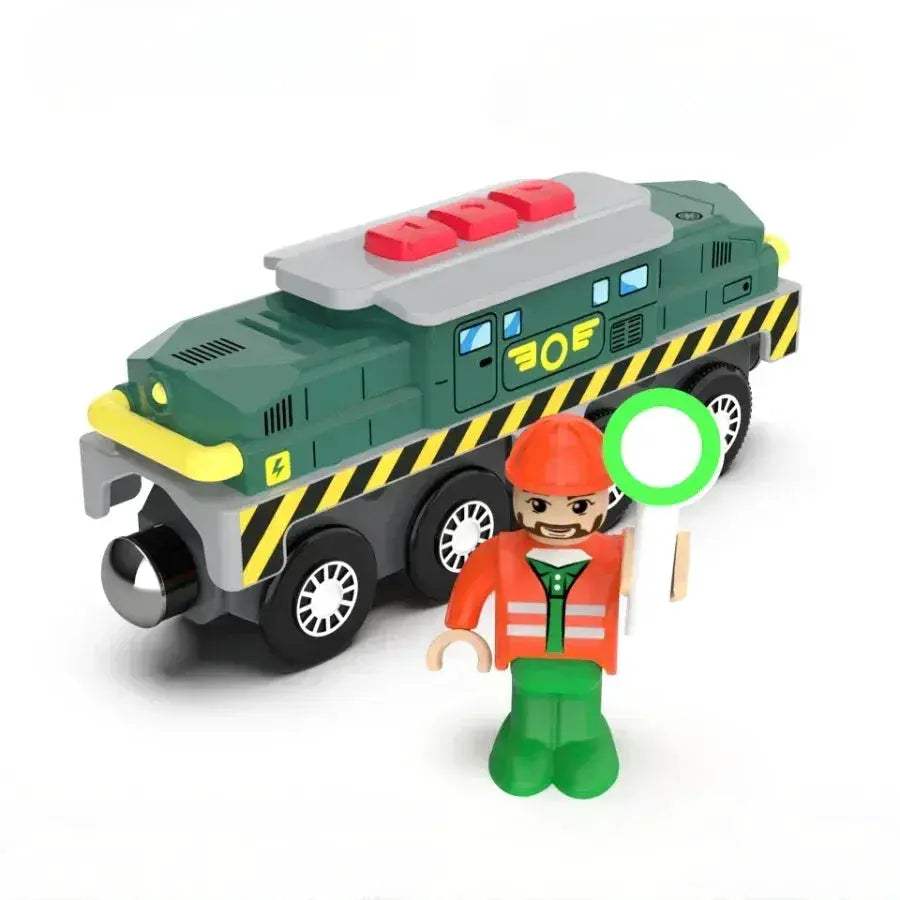 Magnetic Wooden Train Set Educational Toy For Kids - ToylandEU