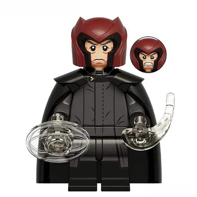 Magneto From X-Men FOX Movies Lego Minifigures custom toys - Minifigure Toys