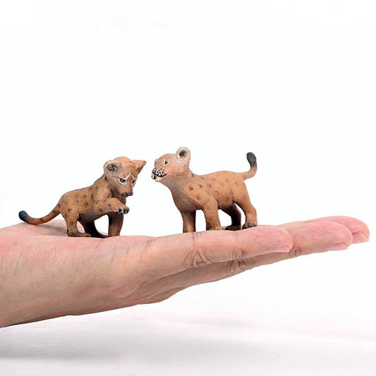 Majestic Lion Family Toy Set - King, Lionesses & Cubs PVC Figures - ToylandEU