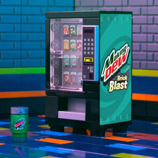 Lego Soda Vending Machine With Custom Printed Can - ToylandEU™