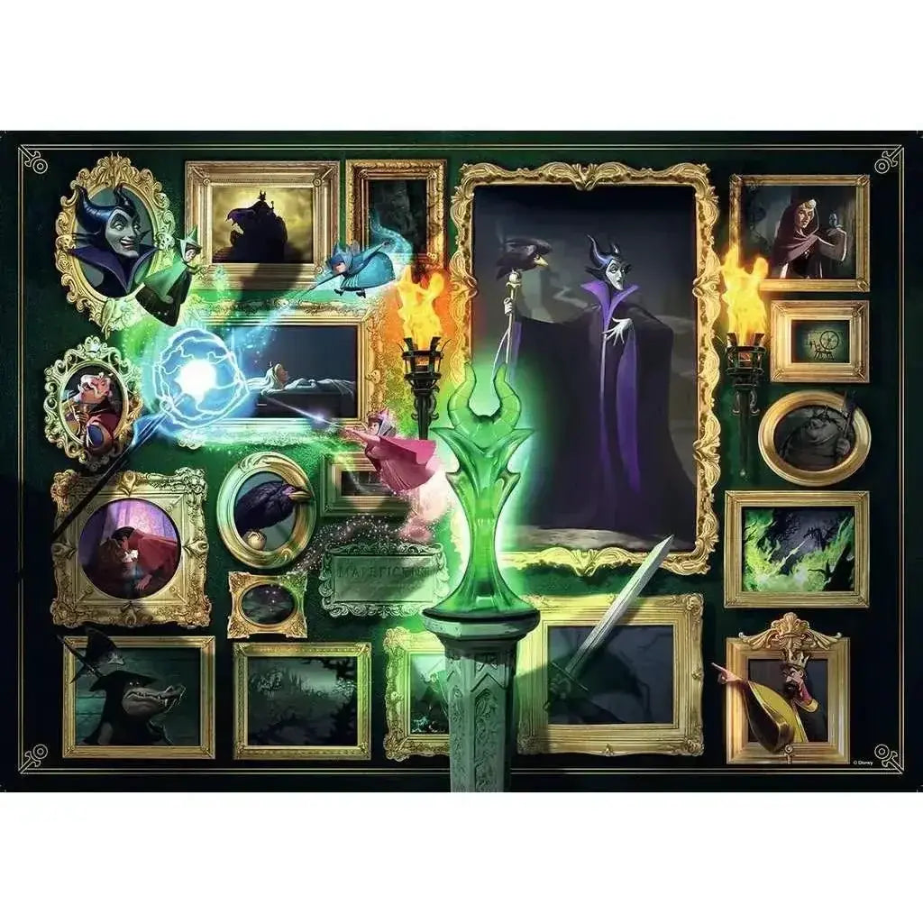 Maleficent Disney Villainous 1000-Piece Jigsaw Puzzle Deluxe - ToylandEU