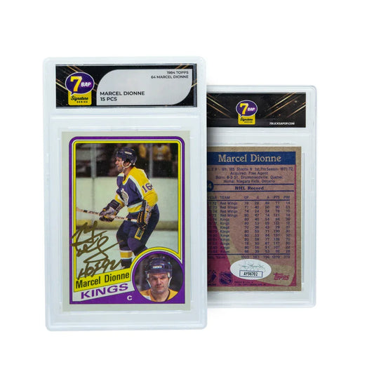 Autographed Hockey Cards Signature Series Featuring Hall Of Famers