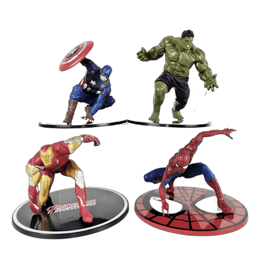 Marvel Action Figures Collectible With Base 10-13 Cm - ToylandEU™
