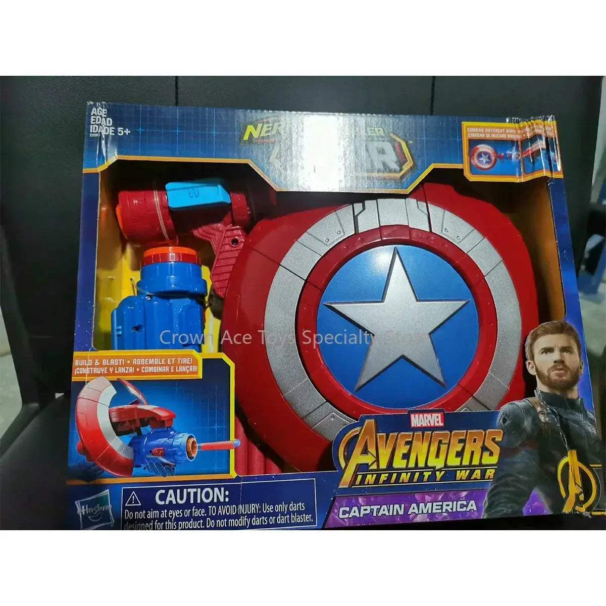 Marvel Avengers Interactive Repulsor Gauntlet Nerf Dart Blaster For Kids - ToylandEU